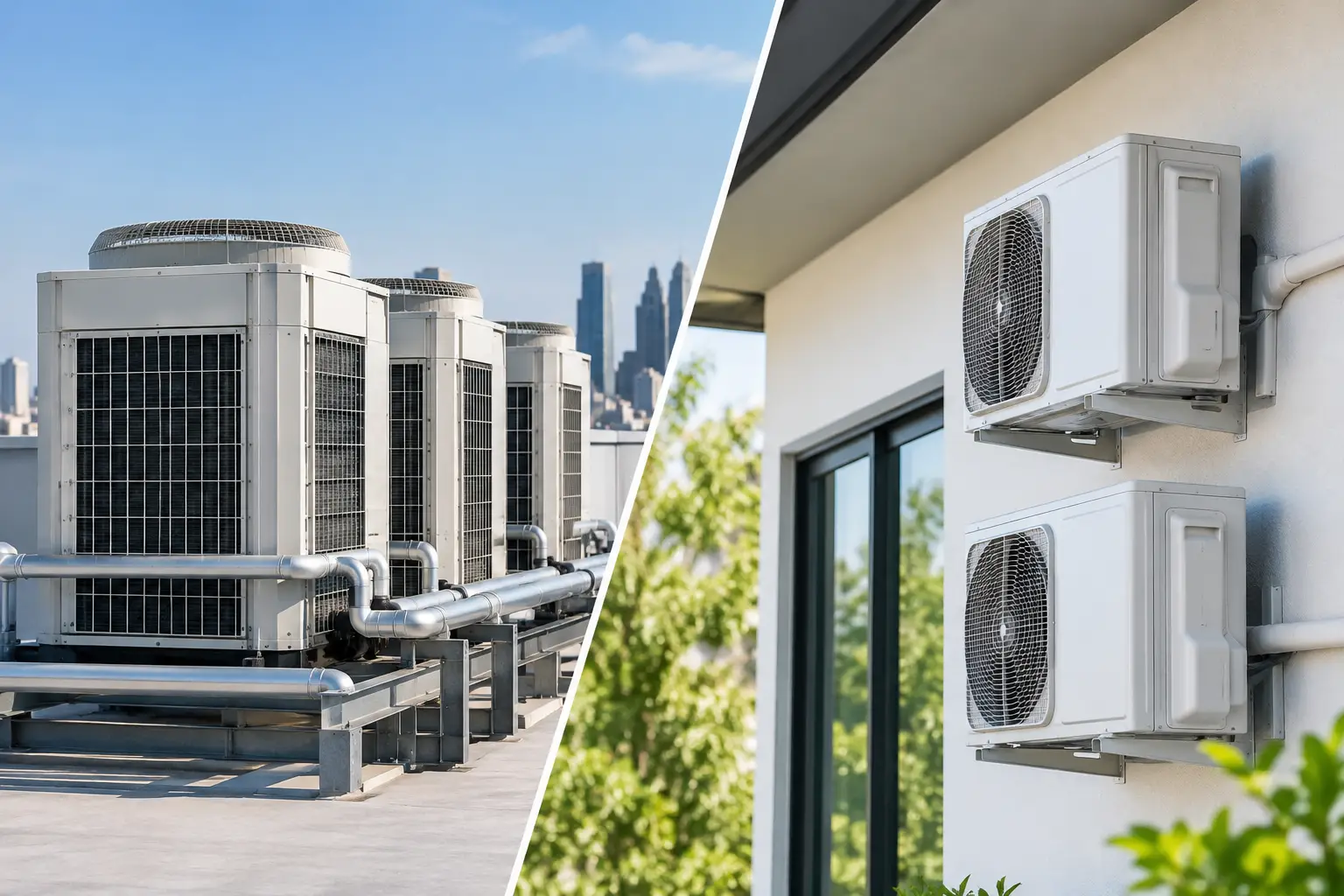 VRF Versus Split Systems for Your Property