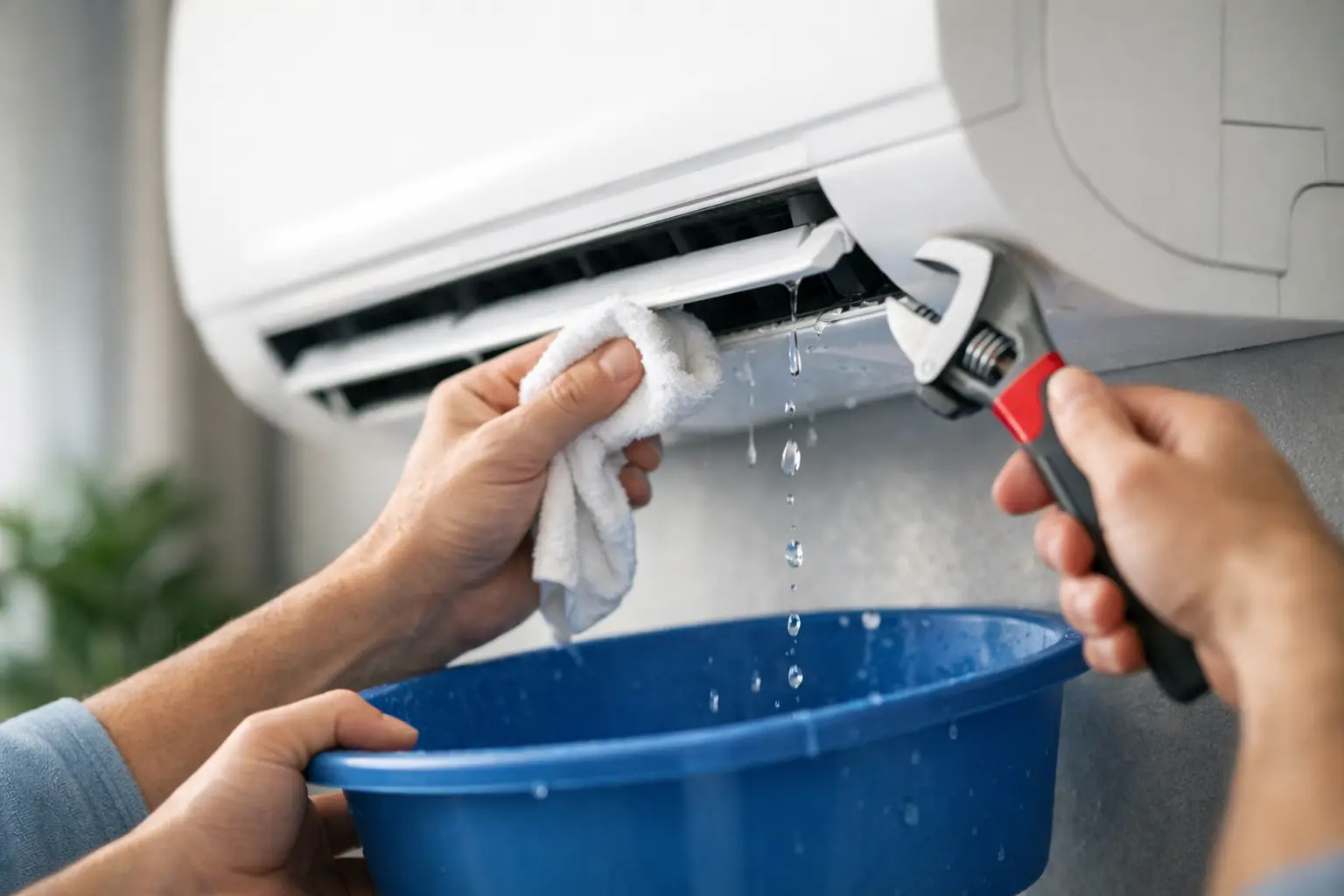 How to Stop Aircon Water Dripping Safely